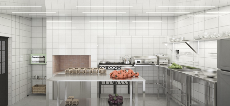 Cocina profesional de Tottis Viandas
